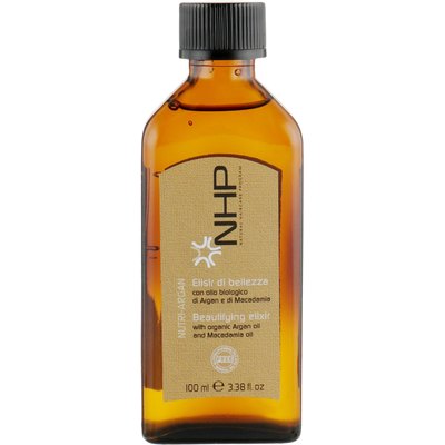 NHP Nutri-Argan Beaurifying Elixyr Поживний еліксир для волосся, 100 мл, фото 