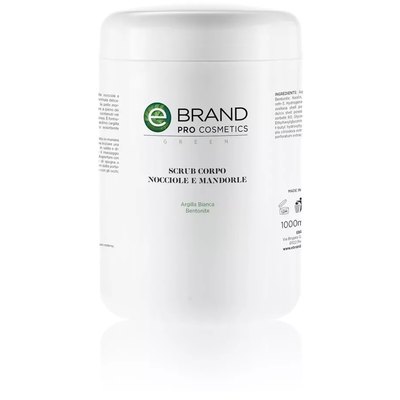 Скраб для тела Фундук и Миндаль Ebrand Scrub Corpo Nocciole e Mandorie, 1000 ml