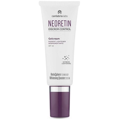 Cantabria Neoretin Discrom Control Gel-Cream SPF50 Освітлюючий гель-крем, 40 мл, фото 