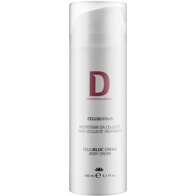 Лечебный антицеллюлитный крем для тела Dermophisiologique CellulHiTech CelluBloc Cream, 150ml