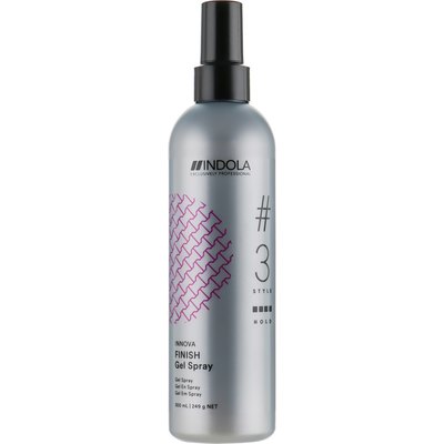 Спрей-гель для сильной фиксации Indola Innova Finish Gel Spray, 300 ml