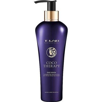 Маска, що реконструює T-Lab Professional Coco Therapy Duo Mask, 300 ml, фото 