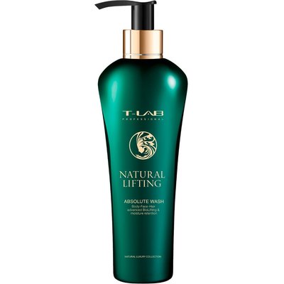 Шампунь-гель для природного питания волос рук и тела T-Lab Professional Natural Lifting Absolute Wash, 300 ml