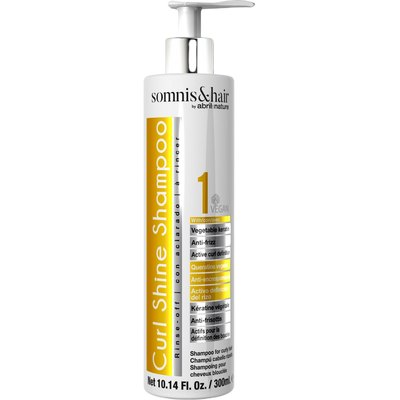 Шампунь для кучерявого та хвилястого волосся Abril Et Nature Somnis Hair Curl Shine Shampoo, 300 ml, фото 