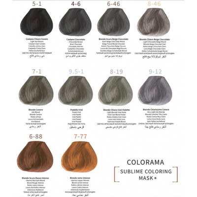 Тонуюча маска для волосся Kleral System Colorama Sublime Coloring Mask, 500 ml, фото _ab__is.image_number.default