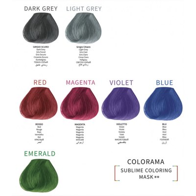 Тонуюча маска для волосся Kleral System Colorama Sublime Coloring Mask, 500 ml, фото _ab__is.image_number.default