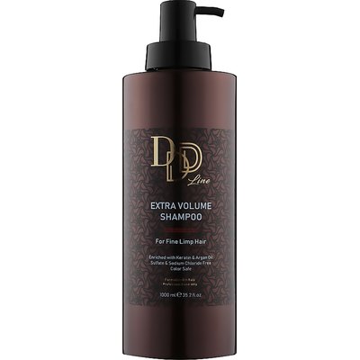 Безсульфатний шампунь Екстра об'єм для тонкого волося Clever Hair Cosmetics 3D Line Extra Volume Shampoo, 1000 ml, фото 