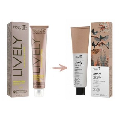 Крем-фарба без аміаку Nouvelle Lively Hair Color, 100 ml, фото _ab__is.image_number.default