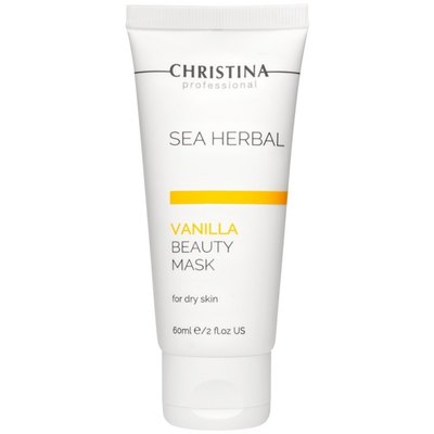 Christina Sea Herbal Beauty Mask Vanilla Ванільна маска для сухої шкіри, фото 