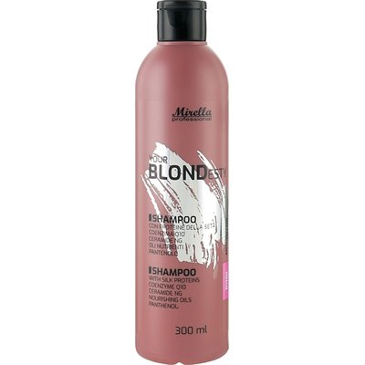 Шампунь для теплих рожевих відтінків блонд Mirella Your Blondesty Pink Shampoo, фото 