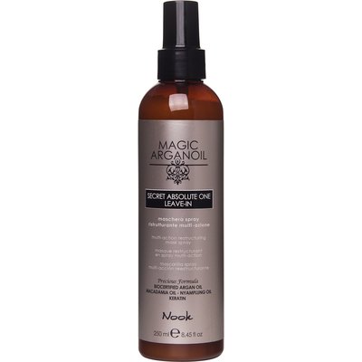 Маска-спрей мультиактивна Nook Magic Arganoil Absolute One Leave-In, 250 ml, фото 