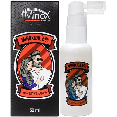 Лосьйон для росту волосся Minox hair growth lotion Minoxidil 5%, фото 