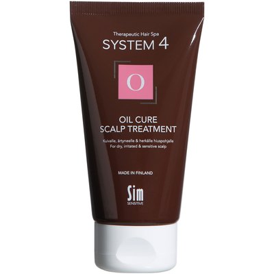 Пілінгова маска «О» для очищення шкіри голови Sim Sensitive S4 Oil Cure, фото 