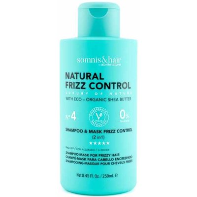 Шампунь-маска 2 в 1 для пухнастого та сухого волосся Somnis Hair Shampoo and Mask Frizz Control, 250 ml, фото _ab__is.image_number.default