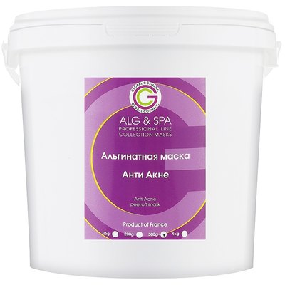 Альгінатна маска Анти-Акне Alg & Spa Anti Acne peel off mask, 500 g