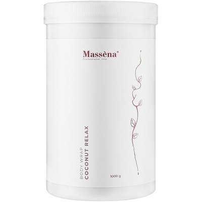 Обертывание для тела Кокосовый релакс Massena Body Wrap Coconut Relax, 900 g