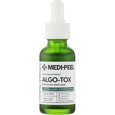 Сыворотка успокаивающая с ростками пшеницы Medi-Peel Algo-Tox Calming Intensive Ampoule, 30 ml