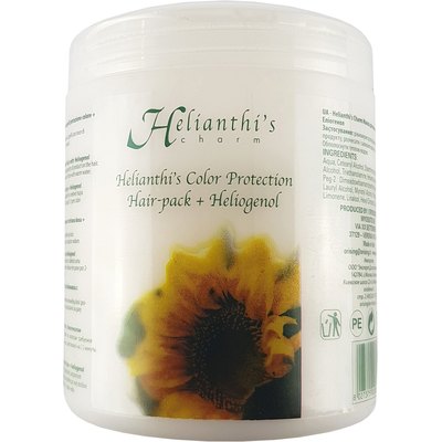Маска-бальзам защита цвета Хелиантис Orising Helianthi's Color Protection Hair Pack, 1000 ml