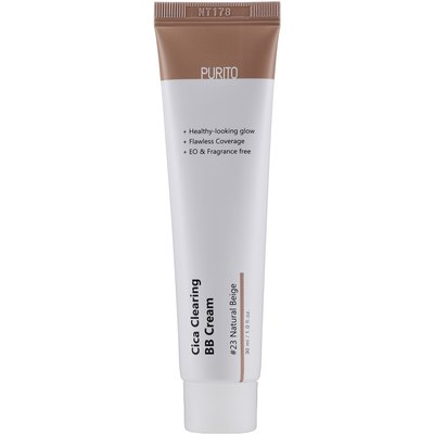 ВВ крем з екстрактом центелли Purito Cica Clearing BB Cream, 30 ml, фото 