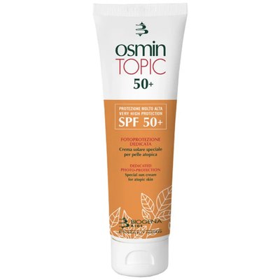 Крем сонцезахисний для атопічної шкіри для дітей та дорослих Biogena Osmin Topic 50+, 90 ml, фото _ab__is.image_number.default