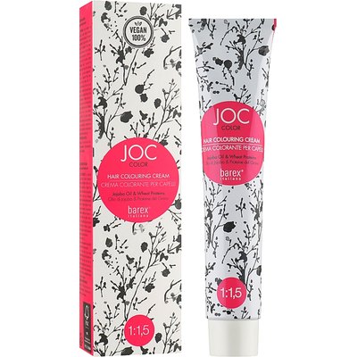 Стійка перманентна крем-фарба з мікропігментами Barex Joc Color Line, 100 ml, фото 
