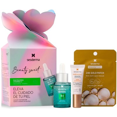 Восстанавливающий набор с ниацинамидом Sesderma Beauty Sweet Niacinamide Pack