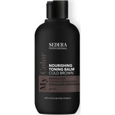 Живильний тонуючий бальзам для волосся Sedera Professional My Color Nourishing Toning Balm, 250 ml, фото 