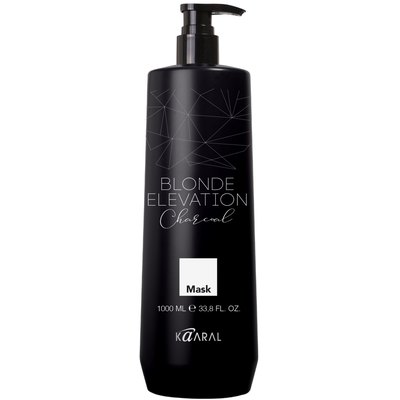 Маска для освiтленного волосся з чорним вугіллям Kaaral Blonde Elevation Charcoal Mask, фото _ab__is.image_number.default