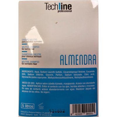 Шампунь Anea Techline Shampoo, 5000 ml, изображение 7