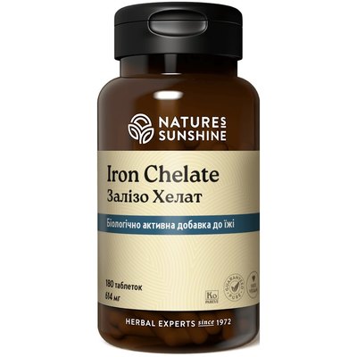 Железо Хелат NSP Iron Chelate, 180 шт