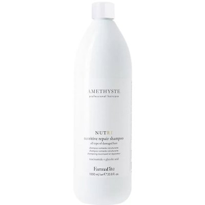 Шампунь для восстановления и питания волос Farmavita Amethyste Nutri Nutritive Repair Shampoo, изображение 2