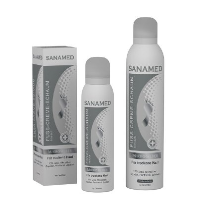 Крем-пена Микросеребро для сухой кожи SanaMed, изображение 6