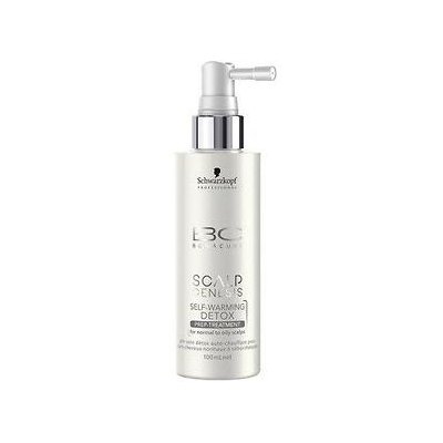 Согревающая маска для нормальной и жирной кожи головы Schwarzkopf Professional Bonacure Scalp Genesis Self-Warming Detox Prep-Treatment, 100 ml