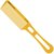 Расческа для стрижки под машинку Sway Yellow Ion+ 011, 130 011