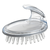 Щетка для шампунирования серебряная прозрачная Comair