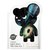 Маска для сужения пор Мишка Черная дыра The Oozoo Bear Black Space Pore Caring Mask, 1 шт