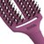 Щетка изогнутая продувная с комбинированной щетиной Olivia Garden Finger Brush Combo Deep Purple, изображение 2