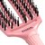 Щетка изогнутая продувная с комбинированной щетиной Olivia Garden Finger Brush Combo Love Your Art Amore Pearl Pink, изображение 4