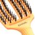 Щетка изогнутая продувная с комбинированной щетиной Olivia Garden Finger Brush Combo Nineties Juicy Orange, изображение 4