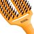 Щетка изогнутая продувная с комбинированной щетиной Olivia Garden Finger Brush Combo Medium SunFlower, изображение 4