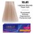 Устойчивая крем-краска для волос Master Lux Professional Permanent Hair Color Cream, 60ml, Палитра: 10.81