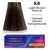 Устойчивая крем-краска для волос Master Lux Professional Permanent Hair Color Cream, 60ml, Палитра: 5.0