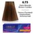 Устойчивая крем-краска для волос Master Lux Professional Permanent Hair Color Cream, 60ml, Палитра: 6.73
