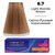 Устойчивая крем-краска для волос Master Lux Professional Permanent Hair Color Cream, 60ml, Палитра: 8.7