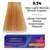 Устойчивая крем-краска для волос Master Lux Professional Permanent Hair Color Cream, 60ml, Палитра: 9.74