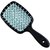Щетка для волосс Hollow Comb Superbrush Plus Black, Цвет: Black-Mint