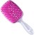 Щетка для волосс Hollow Comb Superbrush Plus Clear, Цвет: Clear-Fuchsia