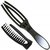 Щітка для волосся Olivia Garden Finger Brush Care Go black, Щетина: ID0070 boar&nylon black, фото 