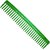 Гребінець антистатичний з широкими зубцями JRL J308, 22 см, Колір: JRL-308G Green, фото 