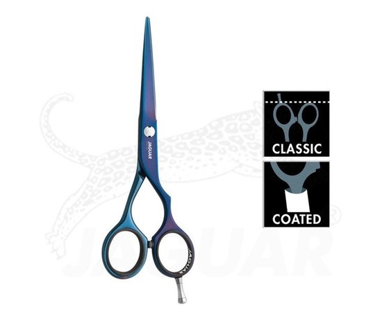 Ножницы парикмахерские Jaguar Diamond Titan Blau 5.5", изображение 2
